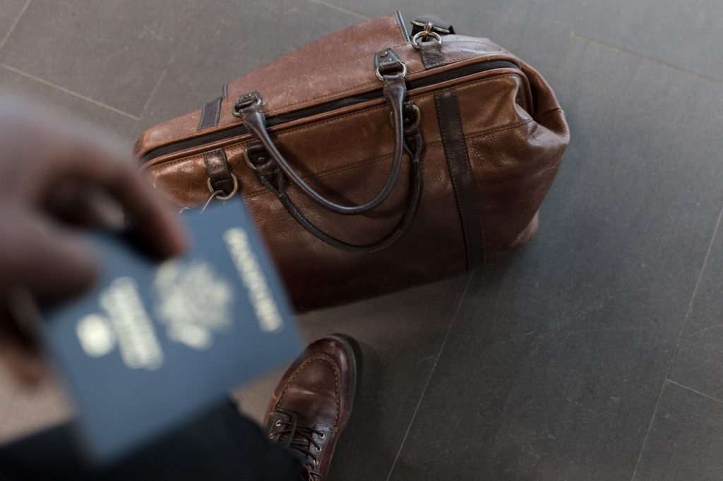 first class travel luggage