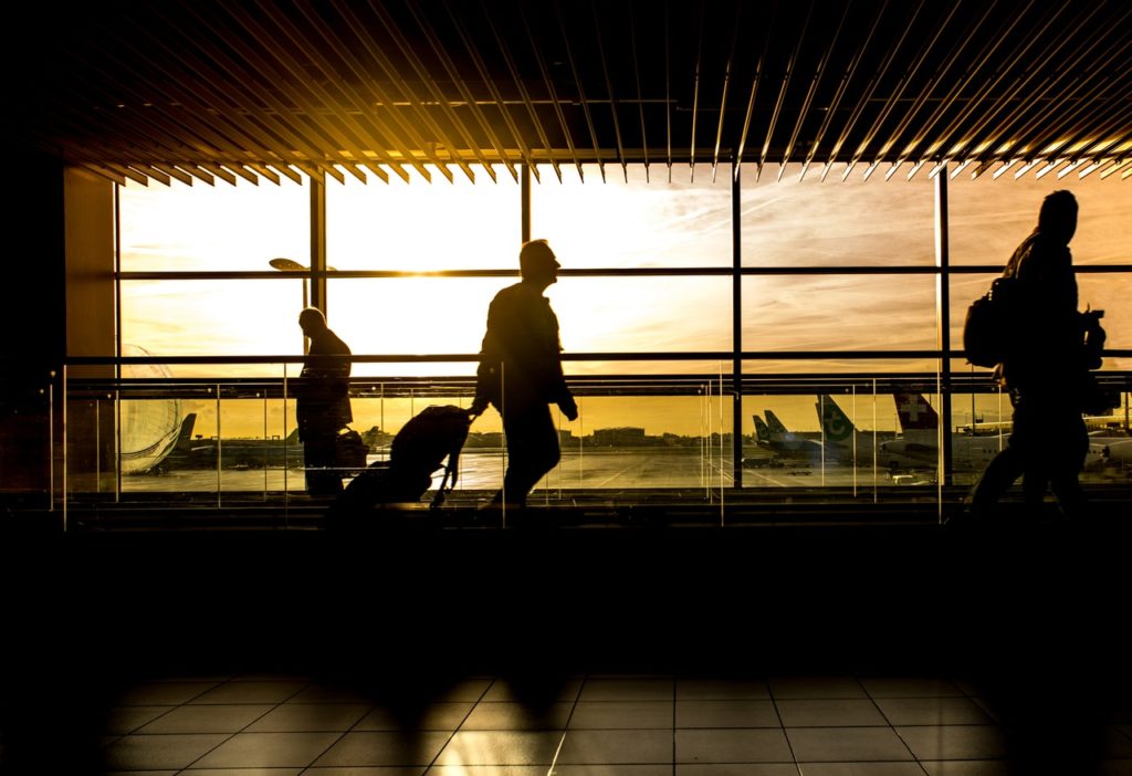 walking-through-first-class-airport