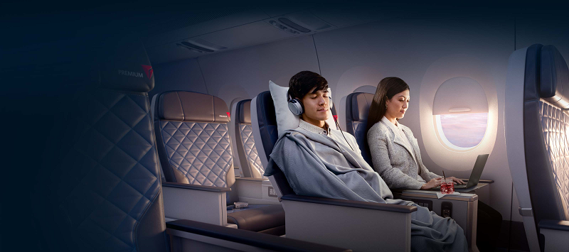 Delta Comfort Class Seats