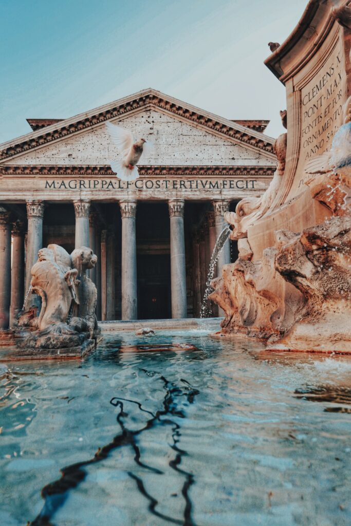 Fountain in Rome, Italy